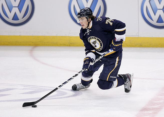 T.J. Oshie's ice presence will be missed as the Blues look to solidify a Western Conference playoff spot.